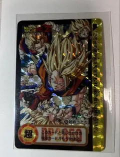 ドラゴンボール アマダ ppカード 孫悟空 超サイヤ人3 当時もの レトロ ドラゴンボール アマダ ppカード 孫悟空 超サイヤ人3 当時もの レトロ