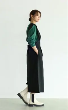 Vネック　ワンピース　ヤマダヤ