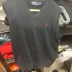 Polo by Ralph Lauren ネイビー ベスト M