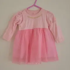 美品　70㎝　ディズニープリンセスコラボ　ロンパース・カバーオール