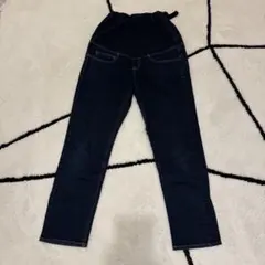 MUJI ボーイフィット マタニティ　パンツ M