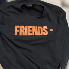 VLONE FRIENDS スウェット ブラック オレンジのサムネイル