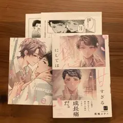 BL漫画新刊 初恋にしては甘すぎる