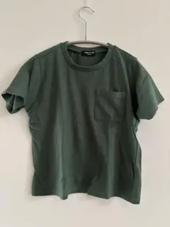 COMME CA ISM 緑色 Tシャツ 120A