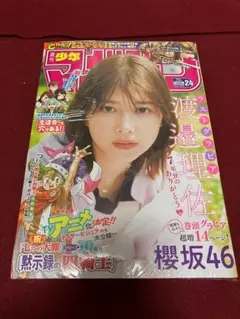 【未開封品】週刊少年マガジン 2022年5月25日号　渡邉理佐