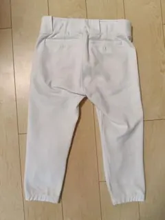 140cm野球用 ユニフォームパンツ ホワイト 練習着