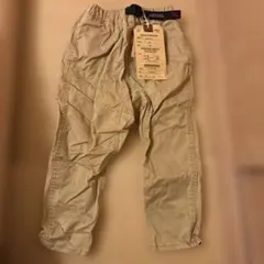 新品　GRAMICCI デニムダンガリー 120サイズ ベージュ