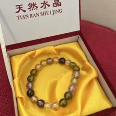 天然水晶　ブレスレット　美品