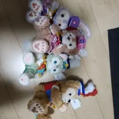 ダッフィー・シェリーメイ・ ぬいぐるみセット