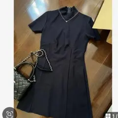 ZARA ワンピース　ホステス、キャバ、パーティ　ネイビー✨