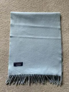 Burberry バーバリー カシミヤ 100% マフラー(ブルー)