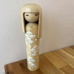 おしゃれな　こけし　宮島無筆 作　郷土玩具 伝統工芸
