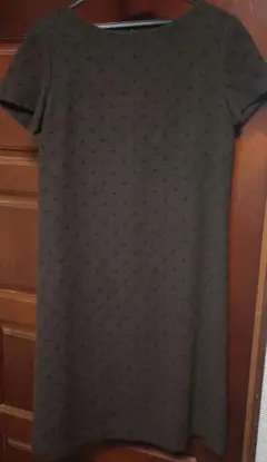 Do!Family　ブラウン　ドット ワンピース　Mサイズ