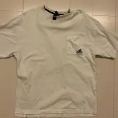 adidas ポケット付き Tシャツ ホワイト Mサイズのサムネイル