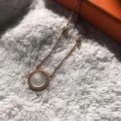 follifollie ネックレス(ピンクゴールド) 箱付き