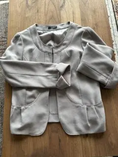 ★週末限定大特価COMME CA ISM コムサイズムジャケット M ベージュ