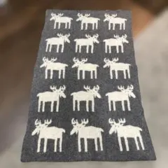 KLIPPANクリッパントナカイ柄 ブランケット