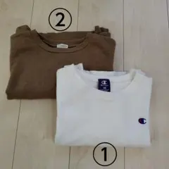 トレーナー チャンピオン エフオーキッズ 130サイズ 2点まとめ売り