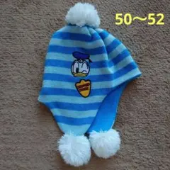 ドナルドダック♡ニット帽 キッズ 裏フリース スキー 雪遊び 防寒対策