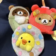 【限定値下げ】リラックマ あつめてぬいぐるみ 駄菓子シリーズ3体セット