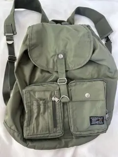 ALPHA INDUSTRIES カーキ リュック ナイロン バックパック