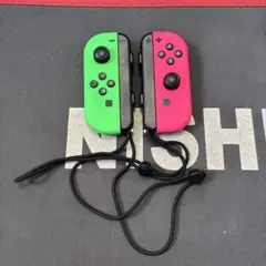 任天堂 ジョイコン (グリーン/ピンク)LR純正セット
