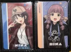 ガールズバンドクライ カラオケの鉄人 ルームキー風カード 仁菜 ヒナ