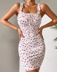 新品未使用　Lサイズ　ミニワンピース　0333 大きいサイズ