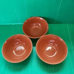 IKEA ボウル 3個セット テラコッタカラー