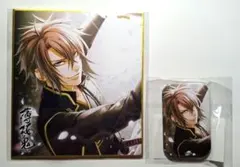薄桜鬼 まるくじ 2017 沖田総司 色紙 缶バッジ - メルカリ