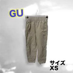 GU ベージュ コーデュロイパンツXSサイズ
