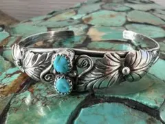 silver925 ネイティブ・アメリカン　ターコイズバングル