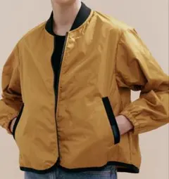 ●お買得●美品♡ラベンハム キルティング ジップボンバージャケット イエロー