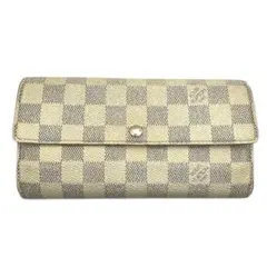 ルイヴィトン　ダミエ　アズール　ポルトフォイユサラ　長財布　N61735