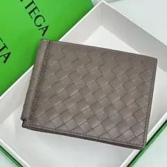 美品✨ボッテガヴェネタ マネークリップ イントレ レザー メンズのサムネイル