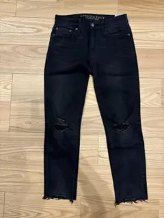 American Eagle スキニージーンズ 29x32 ブラック
