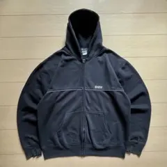 80s 90s BMW ジップパーカー ブラック 企業物 刺繍ロゴのサムネイル