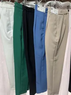 【断捨離中】GU/ストレッチテーパードパンツ/XSサイズ