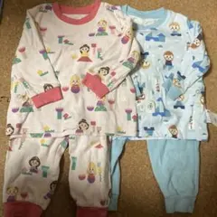 ユニクロ　パジャマ　ディズニープリンセス