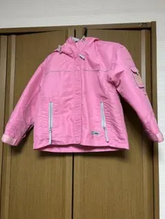 RÉSEEDA ジュニア スキーウェア ピンク 130上下セット匿名配達