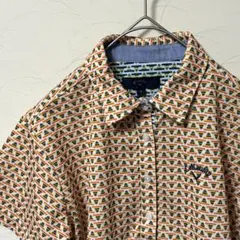 キャロウェイ ゴルフ 半袖ポロシャツ 柄 Mサイズ ユニセックス