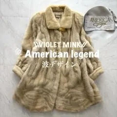 AMERICAN LEGENDファージャケット　ミンク sankyo shokai 爆買！ミンク コート シルバーフォックス