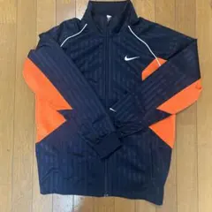 ほぼ新品！NIKE ナイキ　ジャージ ネイビー オレンジ　Mサイズ　上のサムネイル