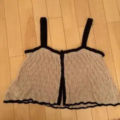 サマンサモスモス 透かし編み ニットビスチェのサムネイル