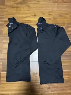 BURTLE ブラック 長袖ポロシャツ M 2枚セット