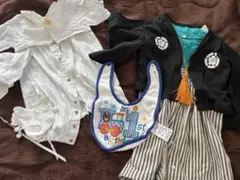 袴ロンパース　セレモニードレス　セット