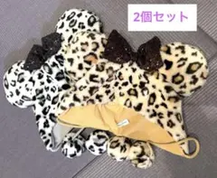 ディズニー ファンキャップ レオパード ヒョウ柄 ランド シー ミッキー ミニー