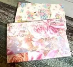 レターセット 花柄 ピンク系 2種セット