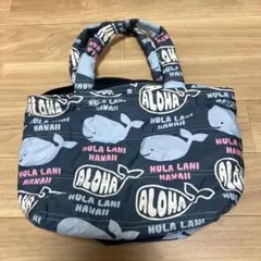 ❤︎美品❤︎HULA LANI HAWAII トートバッグ クジラ柄のサムネイル