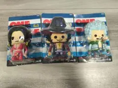 ワンピース ソフビフィギュアインブリスター〜王下七武海登場編1 3個